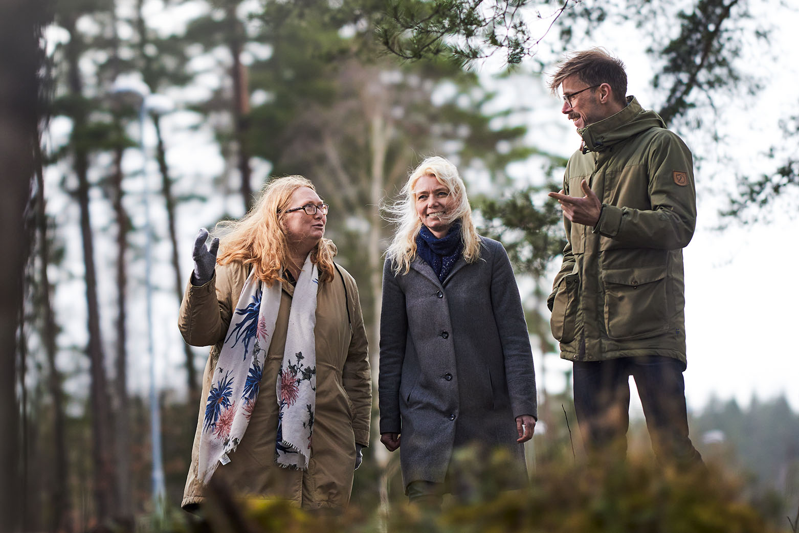 Hendrik Sandqvistin, Annika Jägerbrandin ja Maria Nilsson Tengelinin kuva